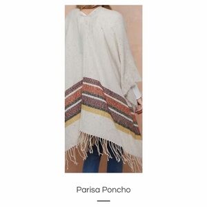 Parisa Poncho Women's Cream Cape